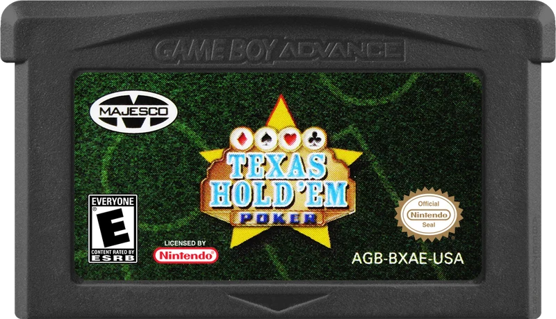 Texas Hold Em Poker - (Game Only) (GameBoy Advance)