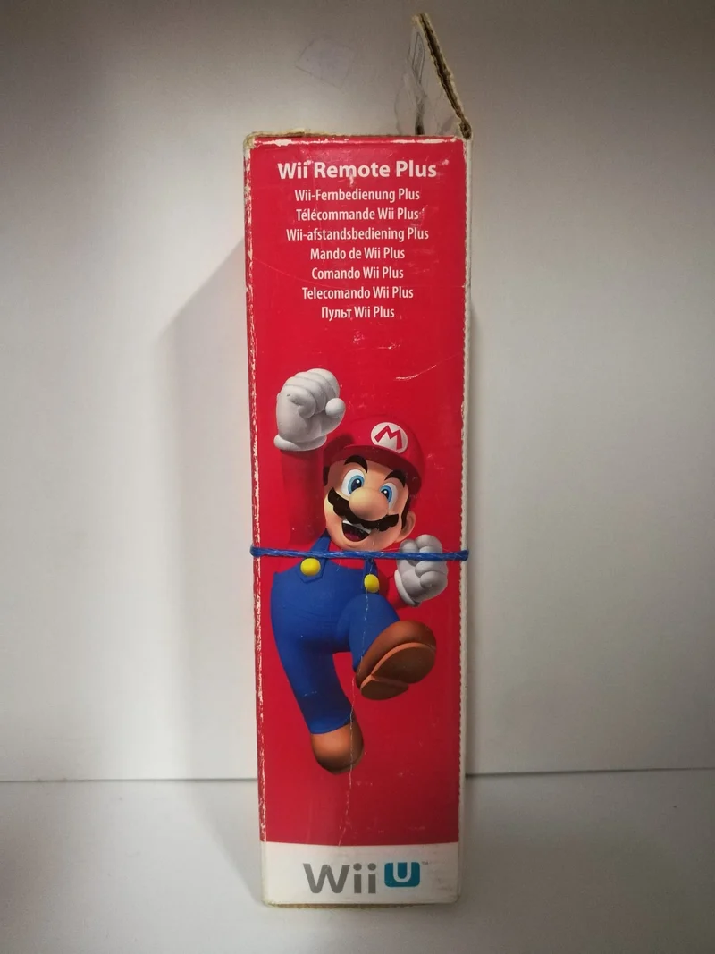 CONTROLLER WII U REMOTE PLUS MARIO NINTENDO (esposizione fiera)(nuovo)