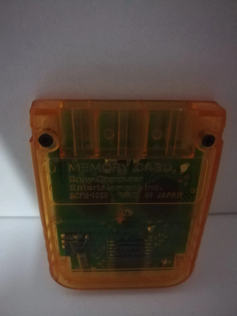 MEMORY CARD PLAYSTATION PS1 SONY (usato garantito)