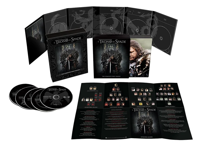 IL TRONO DI SPADE LA PRIMA STAGIONE COMPLETA DVD FILM (versione italiana)(usato garantito)