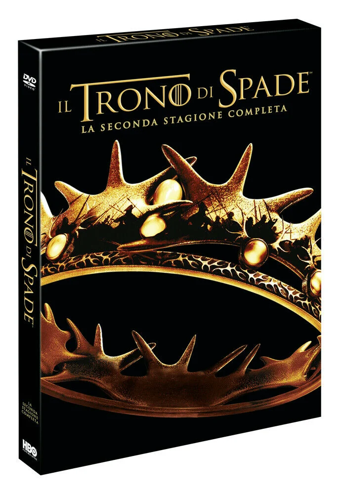 IL TRONO DI SPADE LA SECONDA STAGIONE COMPLETA DVD FILM (versione italiana)(usato garantito)
