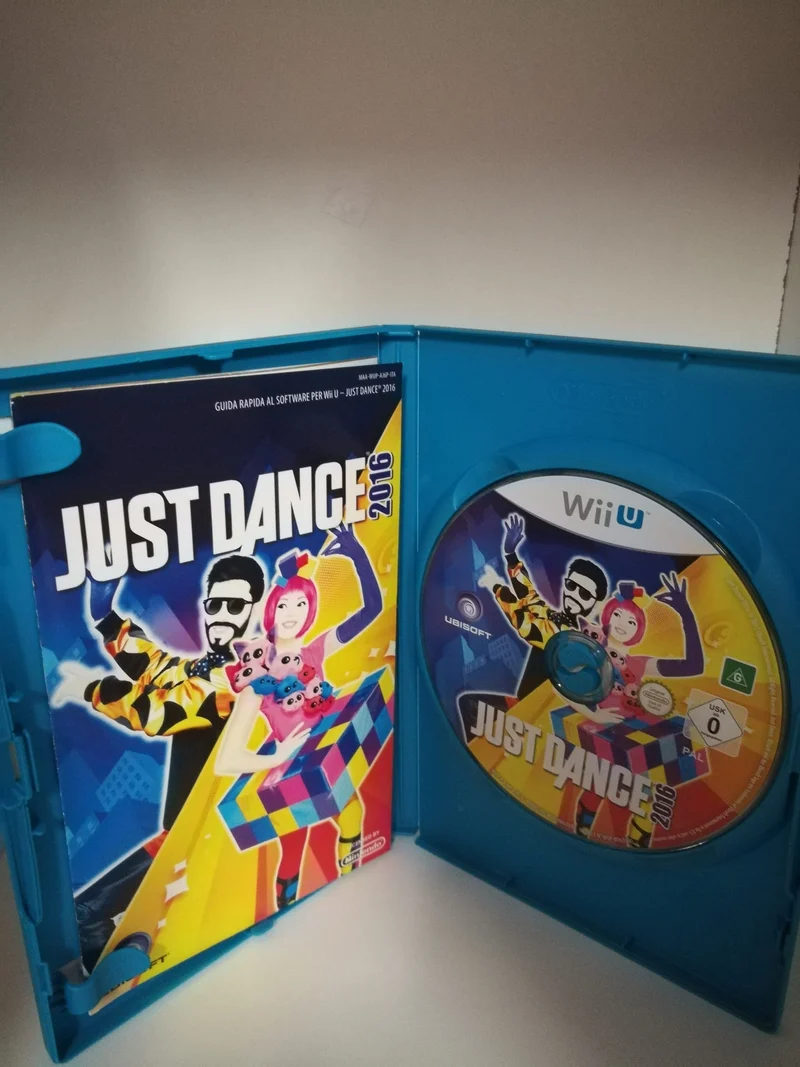 JUST DANCE 2016 WII U NINTENDO (versione italiana)(usato garantito)