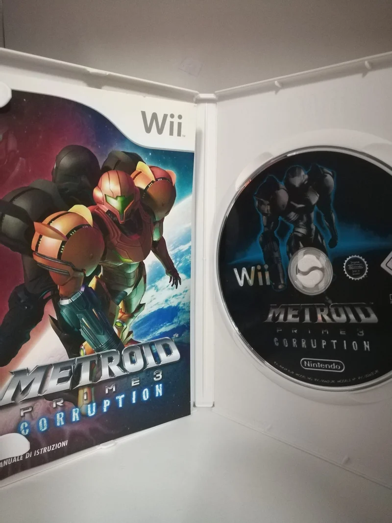 METROID PRIME3 CORRUPTION WII NINTENDO (versione italiana)(usato garantito)