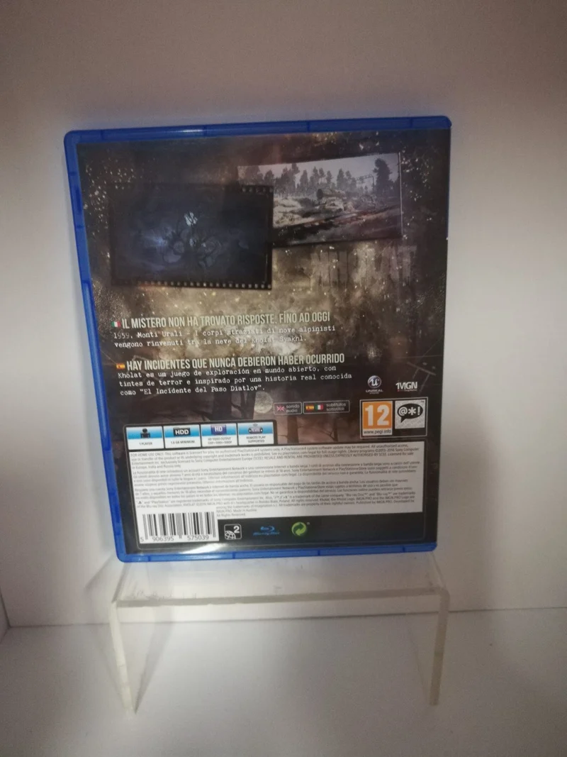 KHOLAT PS4 (versione italiana;spagnola)(usato garantito)