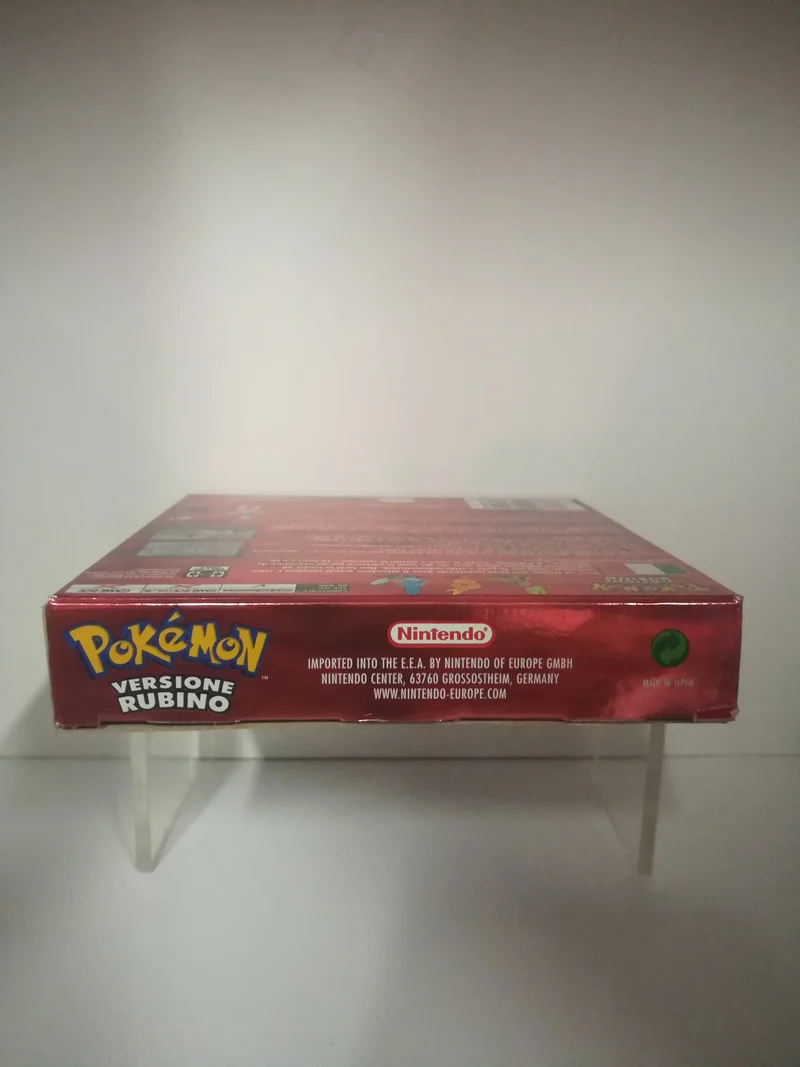 POKEMON VERSIONE RUBINO GBA NINTENDO (versione italiana)(usato garantito)(da collezione)