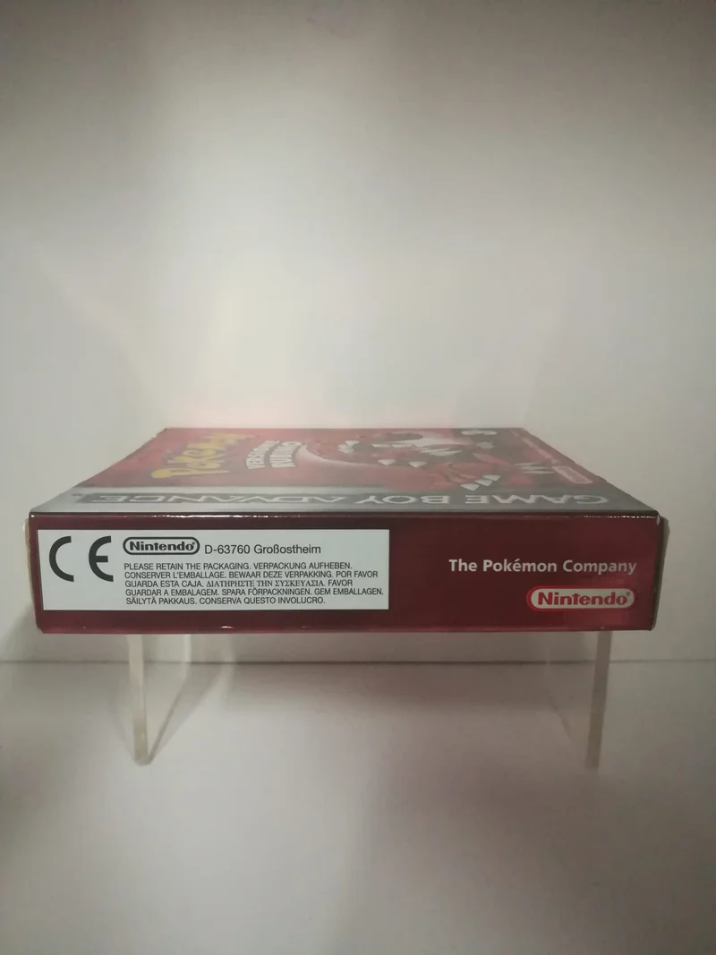 POKEMON VERSIONE RUBINO GBA NINTENDO (versione italiana)(usato garantito)(da collezione)
