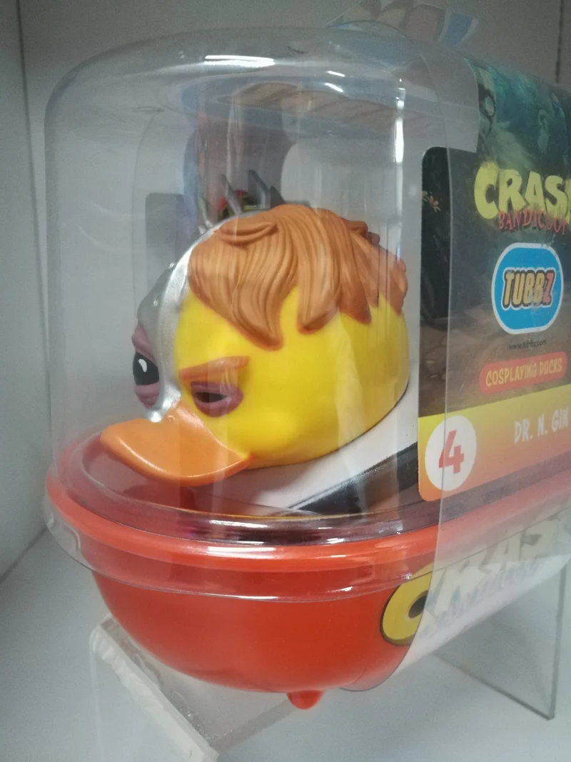 CRASH BANDICOOT DR. N. GIN TUBBZ COLLECTIBLE DUCK