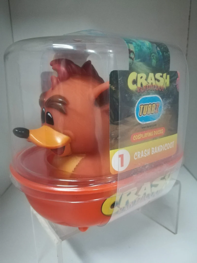 CRASH BANDICOOT CRASH TUBBZ COLLECTIBLE DUCK