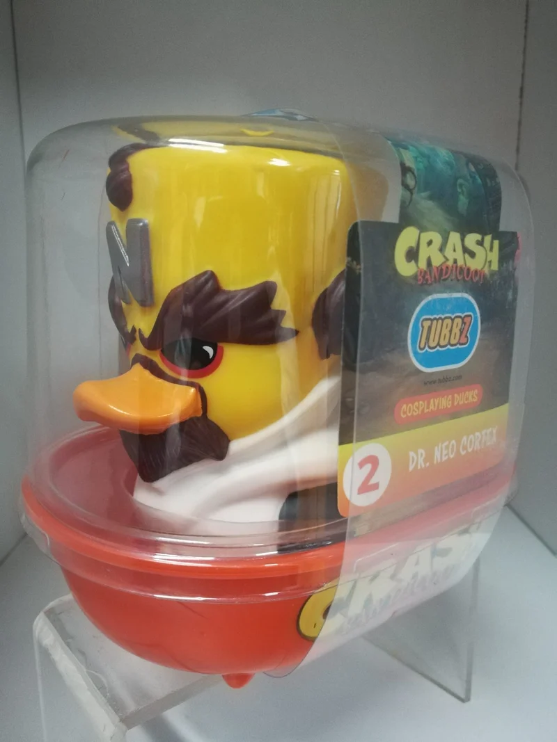 CRASH BANDICOOT DR. NEO CORTEX TUBBZ COLLECTIBLE DUCK