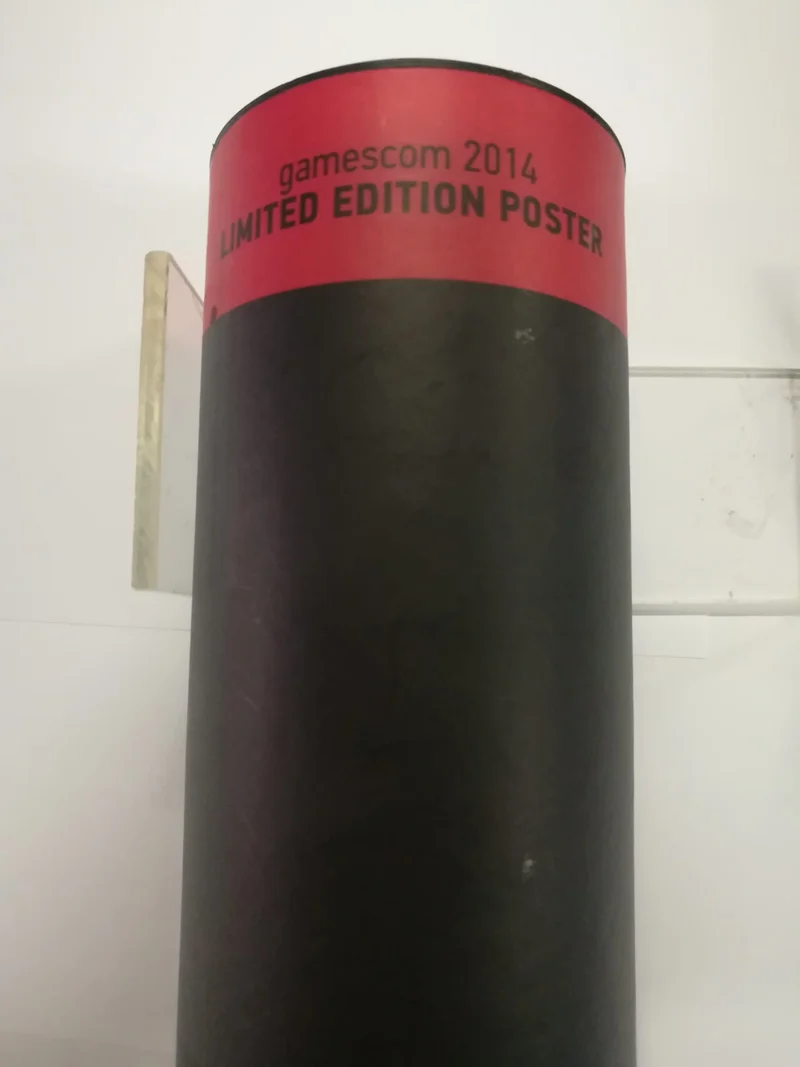 LIMITED EDITION POSTER THE WITCHER 3 WILD HUNT (gamescom 2014)RARO