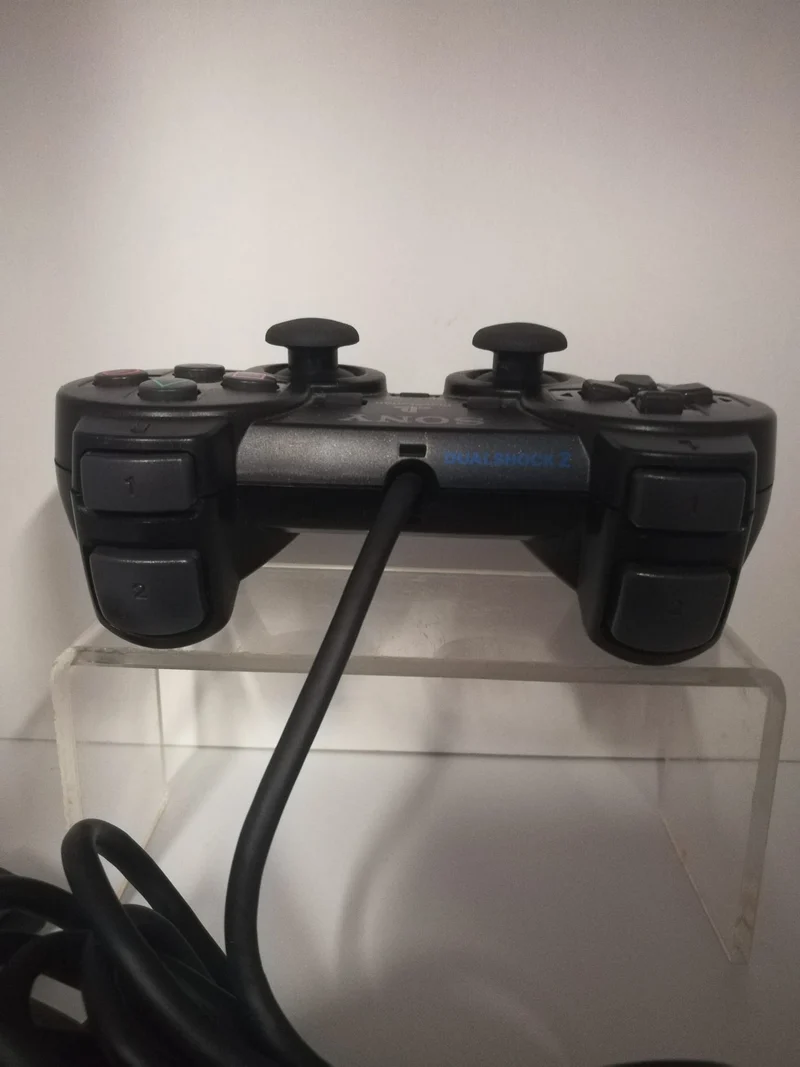 CONTROLLER PAD PS2 NERO INC. H/A SCPH 10010 DUAL SHOCK 2 (usato garantito)(originale)