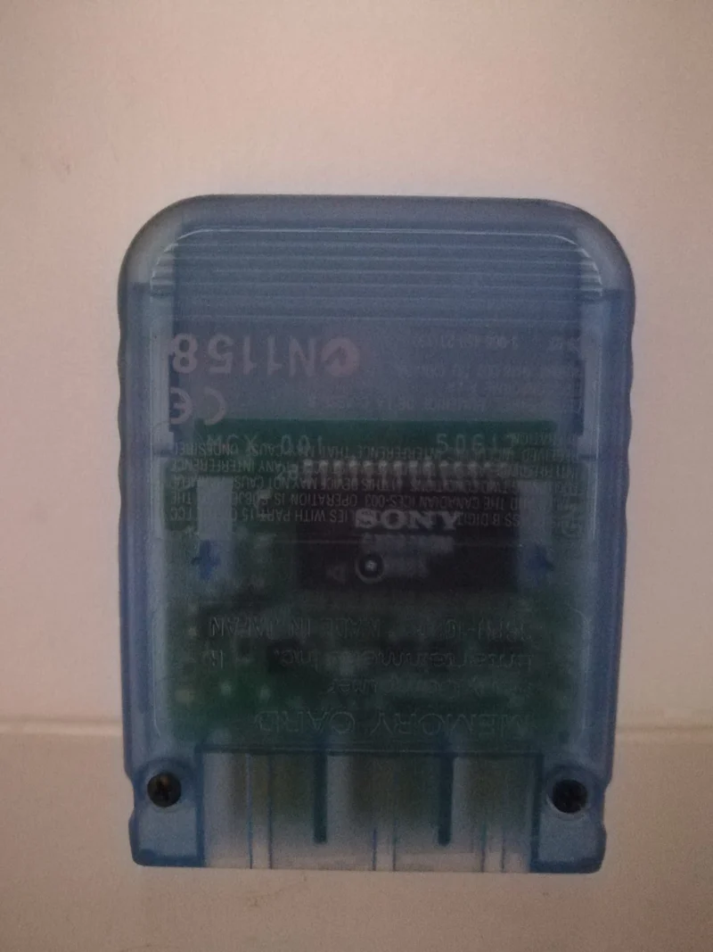 MEMORY CARD PS1 ORIGINALE (usato garantito)