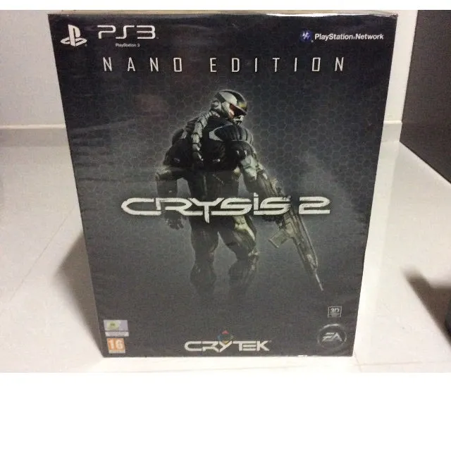 Crysis 2 Nano Edition ( Molto Rara) Playstation 3 Edizione Regno Unito