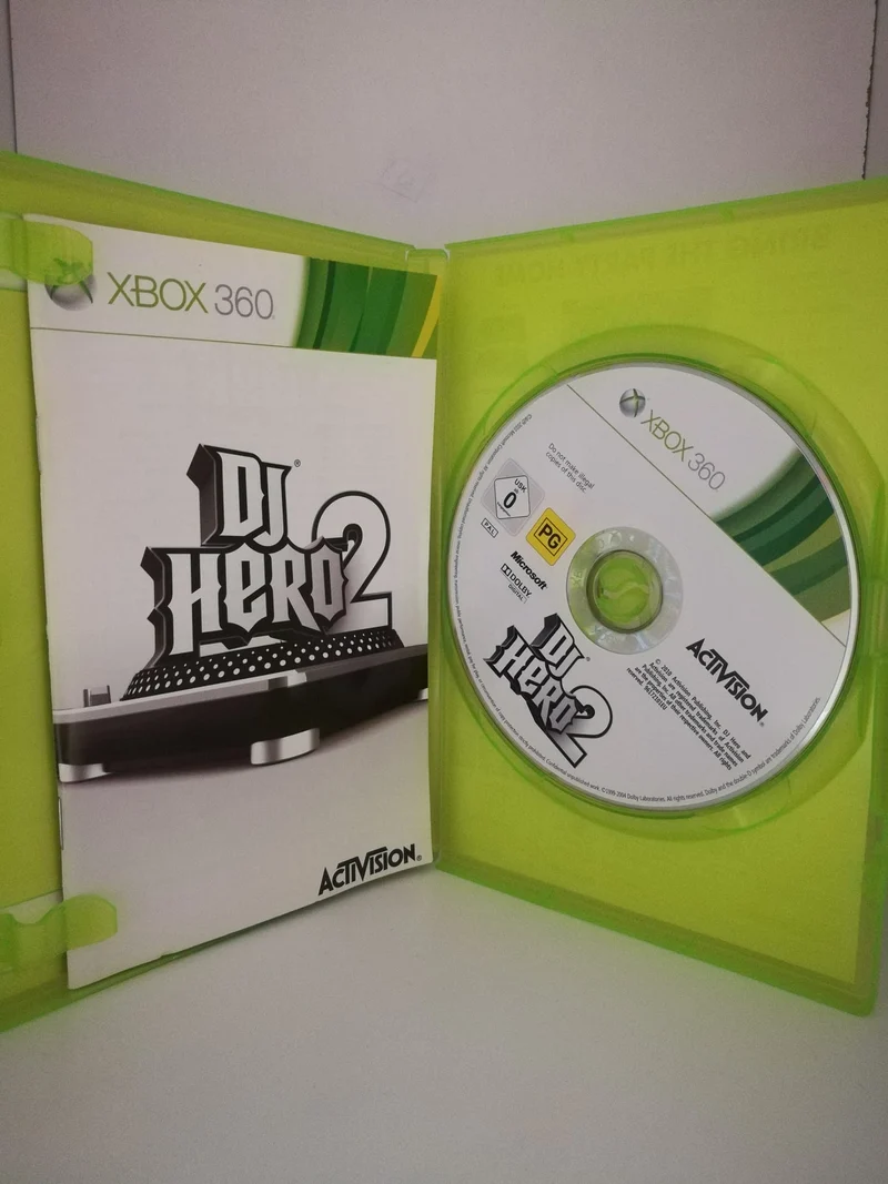 DJ HERO 2 XBOX 360 (completamente in italiano)(usato garantito)