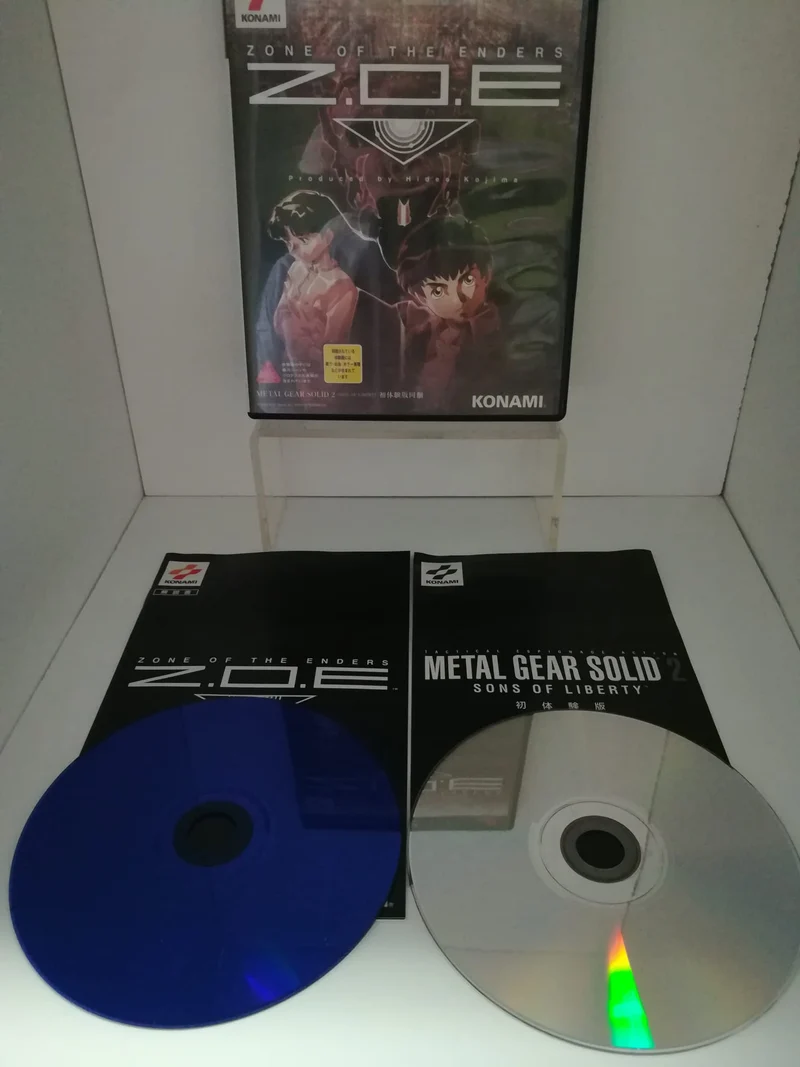 ZON OF THE ENDERS PS2 (versione japan)(ntsc-j)(usato garantito)PRODUCED BY HIDEO KOJIMA