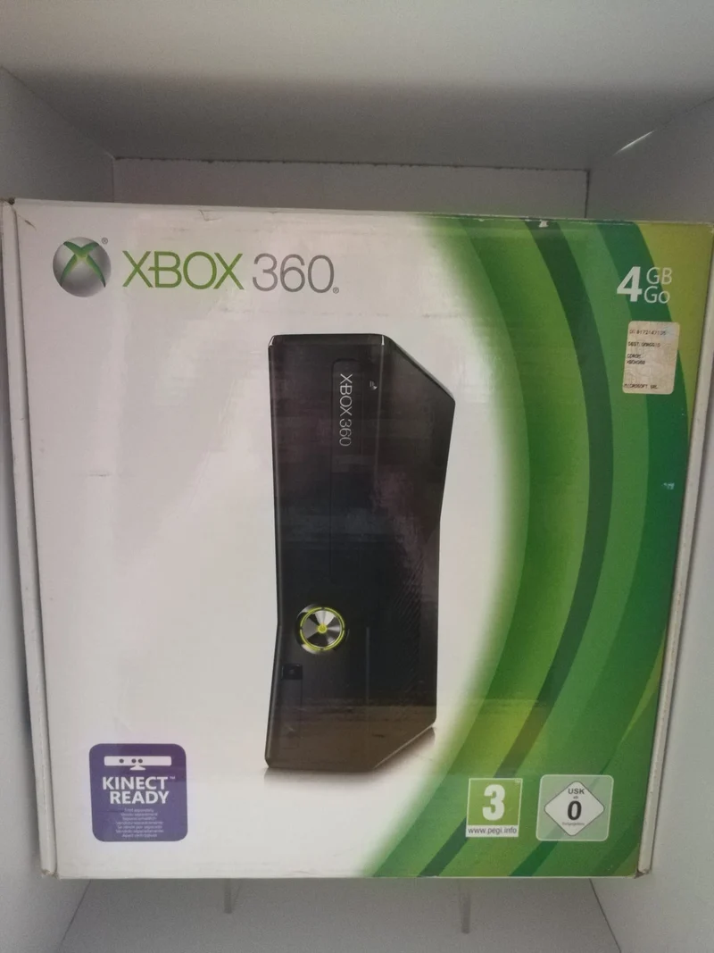 CONSOLE XBOX 360 NERO OPACO 4GB COMPLETA (usato garantito)