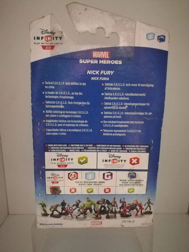 DISNEY INFINITY 2.0 NICK FURY MARVEL (esposizione fiera)