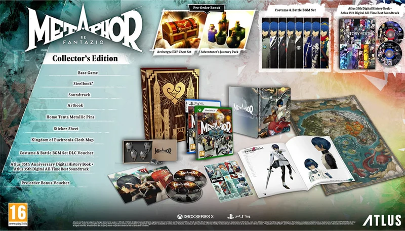 Metaphor ReFantazio Collector's Edition Playstation 5 Edizione Europea