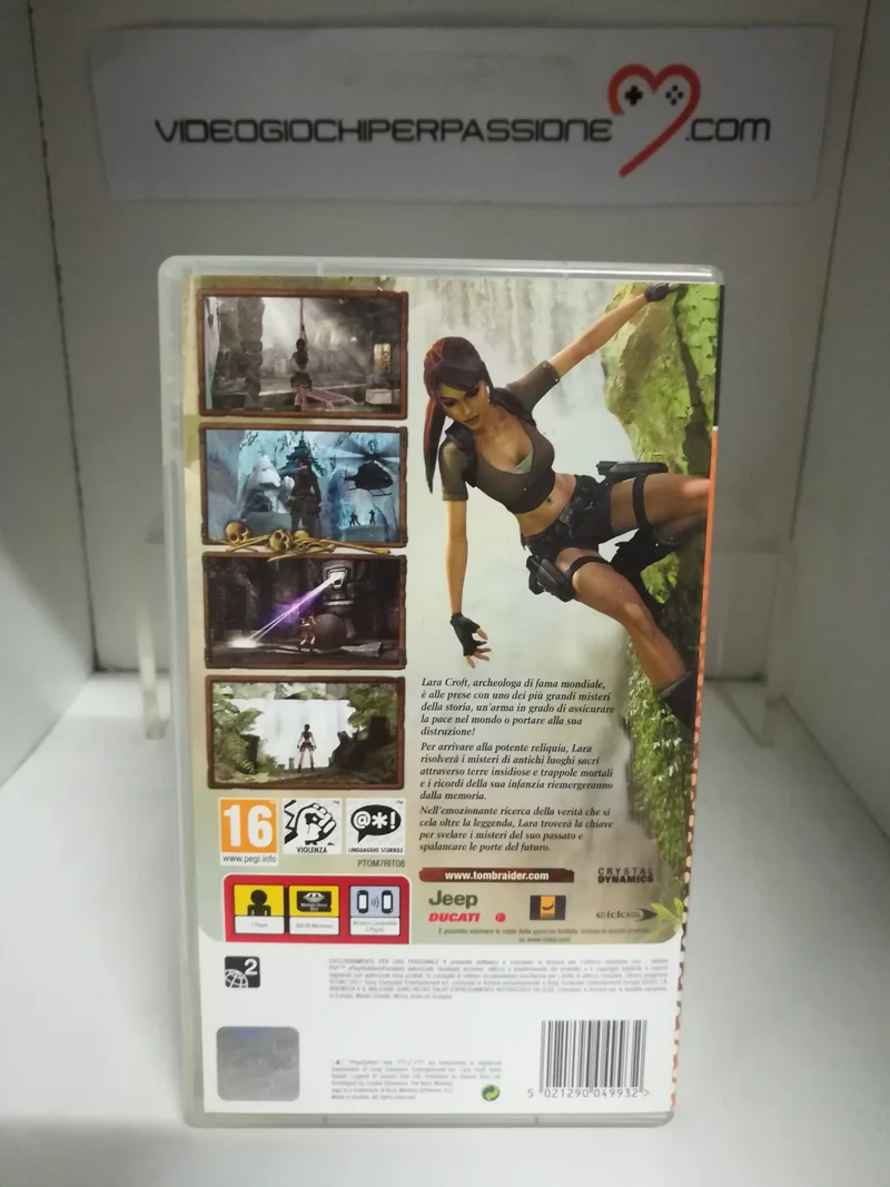 LARA CROFT TOMB RAIDER LEGEND PSP (usato garantito)(versione italiana)