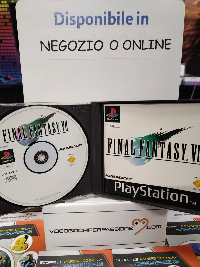 FINAL FANTASY VII PS1 (usato garantito)(versione europea)