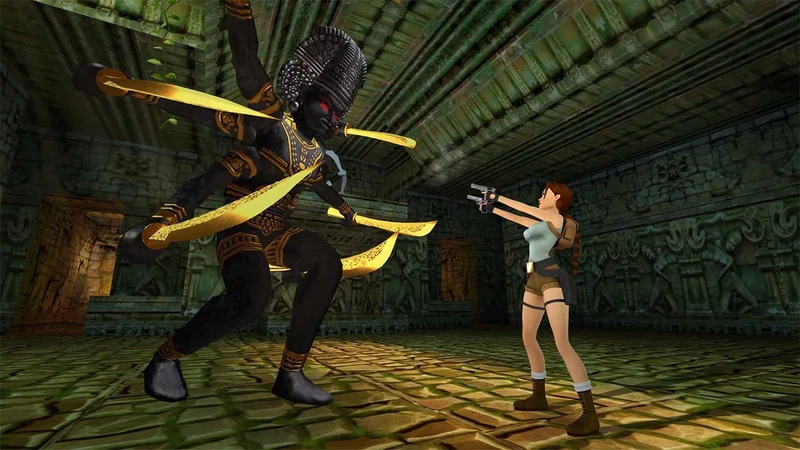 Tomb Raider I-III Remastered Starring Lara Croft Playstation 4 Edizione Europea