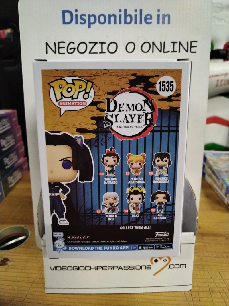 Demon Slayer - Aoi Kanzaki Pop! Vinyl Figure #1535 -