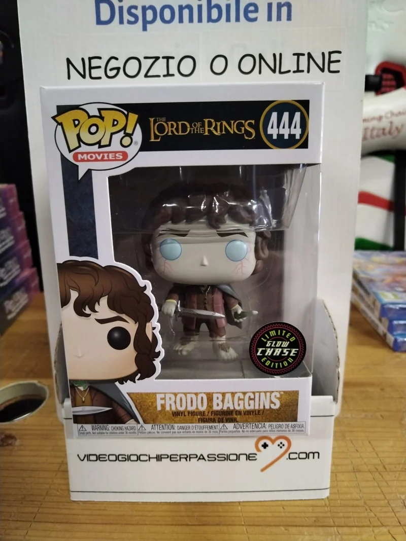 Funko Pop! Movies - Lord of The Rings - Hobbit: Frodo Baggins -GLOW CHASE