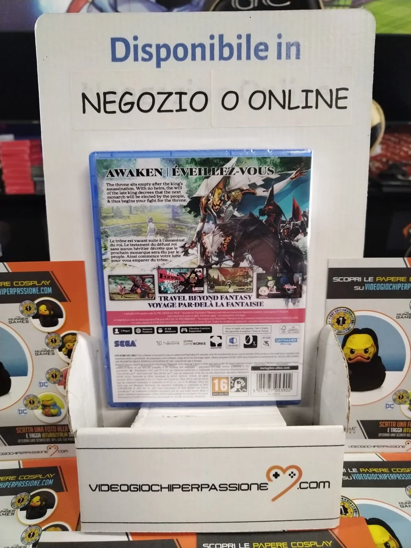 Metaphor ReFantazio Playstation 5 Edizione Europea