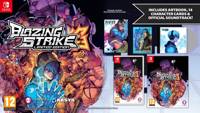 Blazing Strike Limited Edition Nintendo Switch Edizione Europea