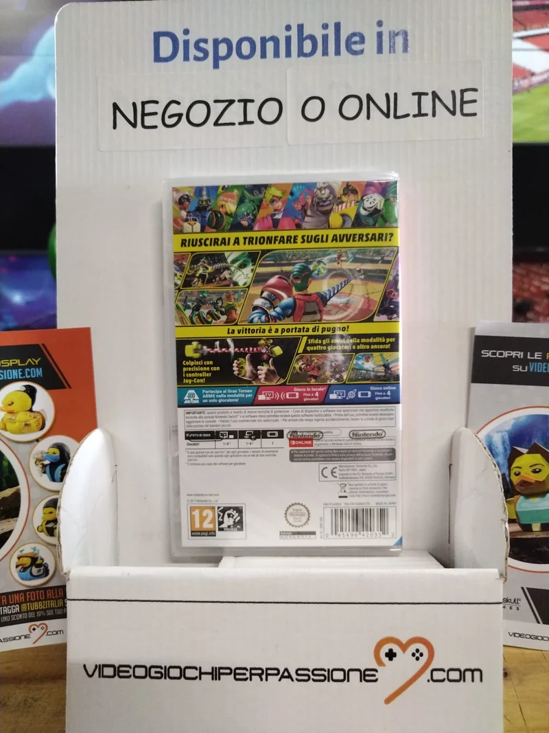 Arms - Nintendo Switch Edizione ITALIANA Versione su scheda