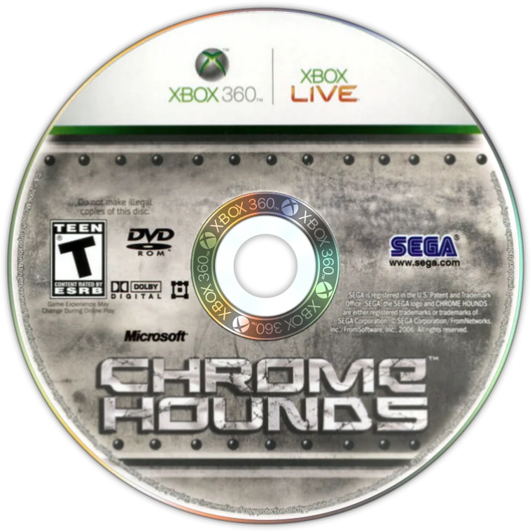 Chromehounds - (Game Only) (Xbox 360)
