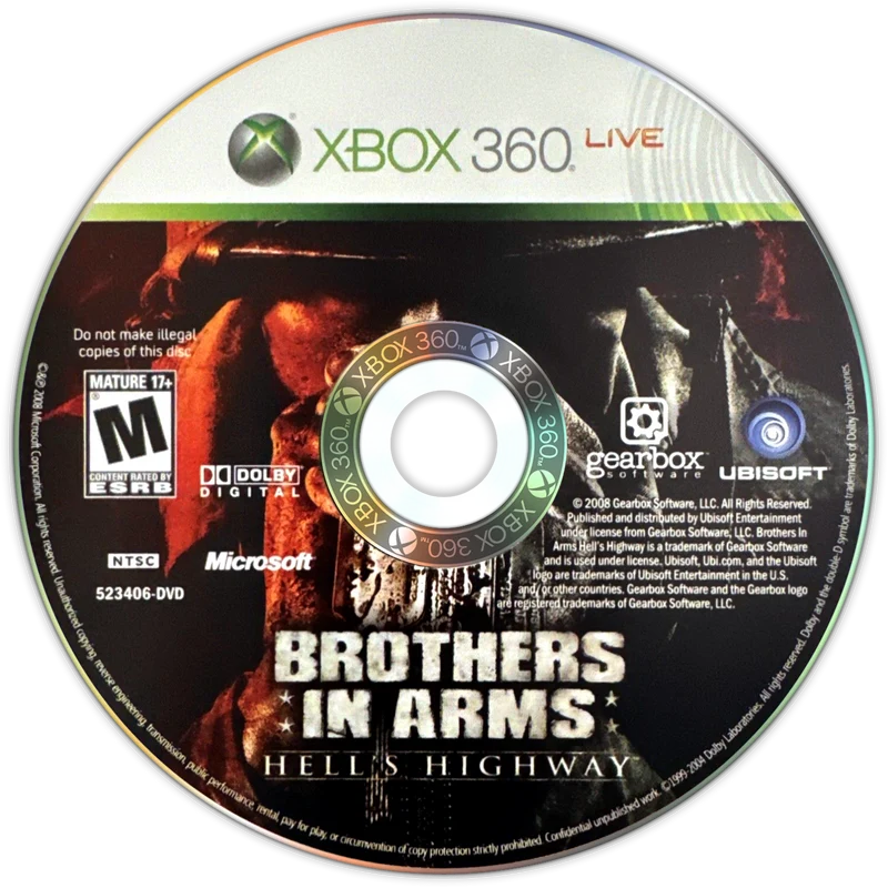 Brothers in Arms Hell's Highway - (Game Only) (Xbox 360)