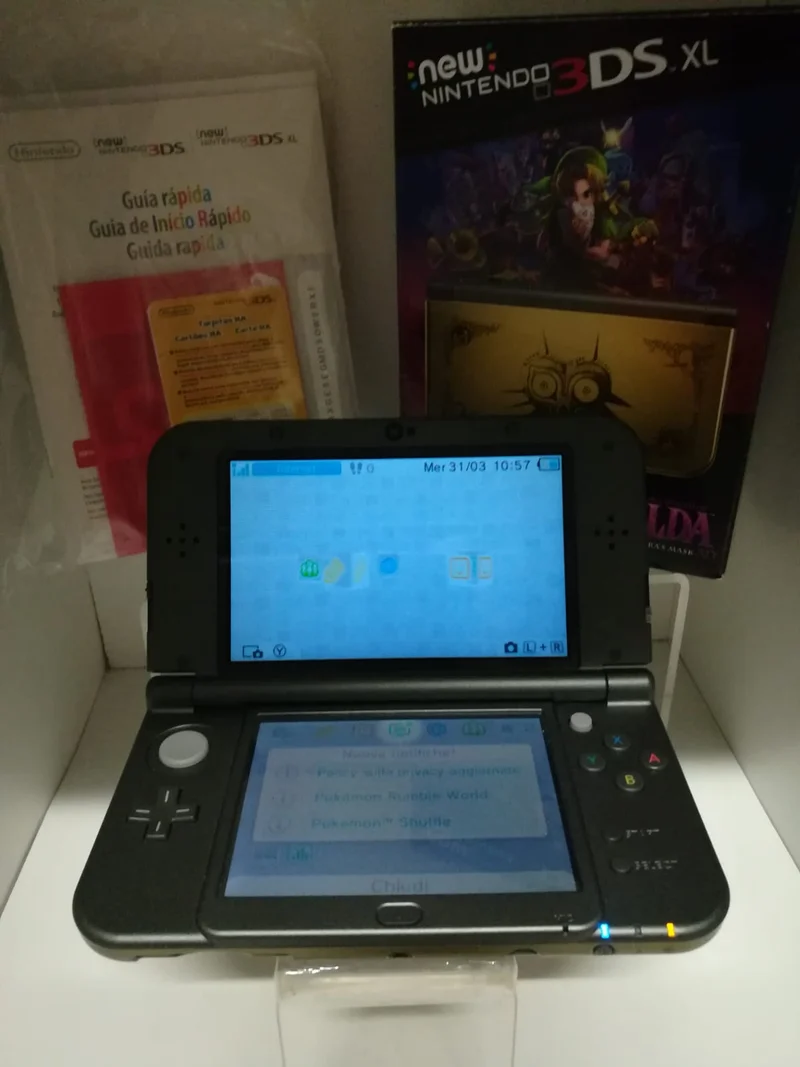New Nintendo 3DS XL: Console Zelda: Majora's Mask Edition - Usato Pari al Nuovo