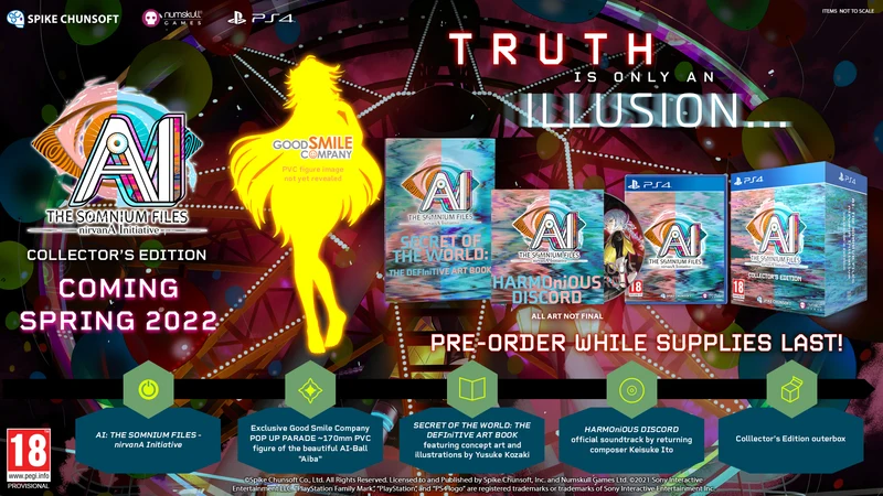 AI: THE SOMNIUM FILES - nirvanA Initiative - Collector's Edition Playstation 4 Edizione Europea