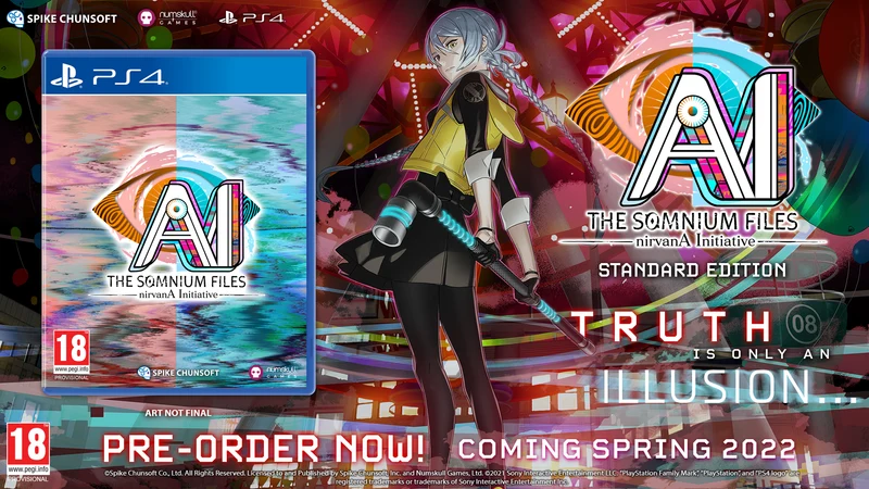 AI: THE SOMNIUM FILES - nirvanA Initiative - Playstation 4 Edizione Europea