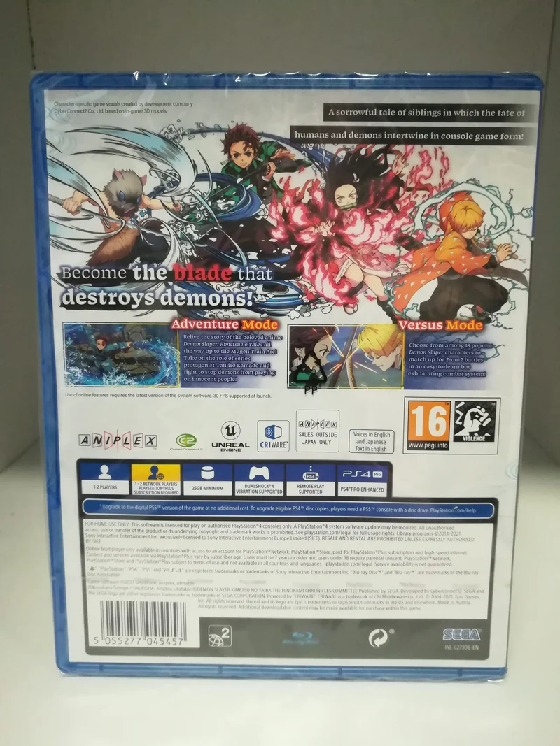 Demon Slayer -Kimetsu No Yaiba- The Hinokami Chronicles Playstation 4 Edizione Europea