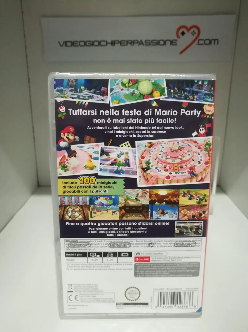 Mario Party Superstars Nintendo Switch Edizione Italiana