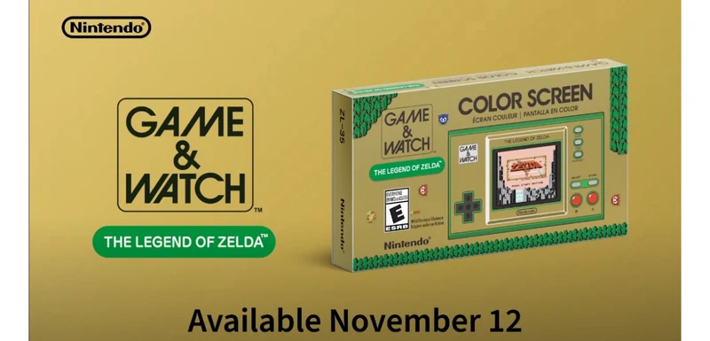 Game & Watch - The Legend Of Zelda - 35 Anniversario