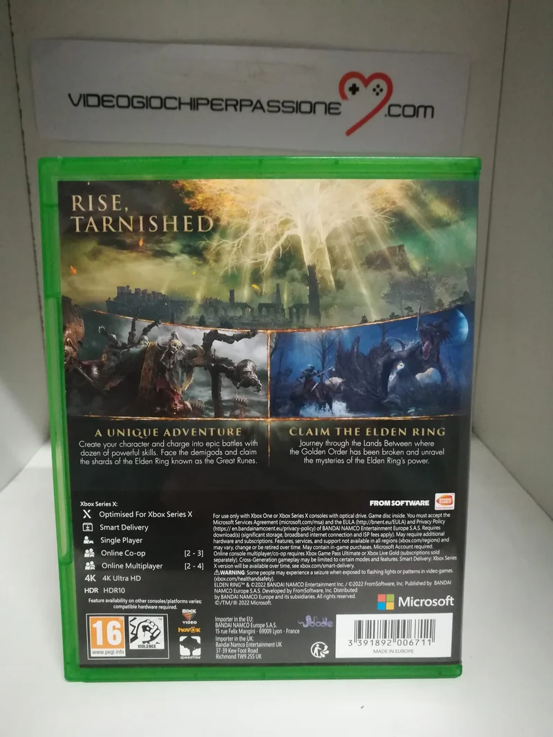 Elden Ring Xbox One/Xbox Series X Edizione Europea