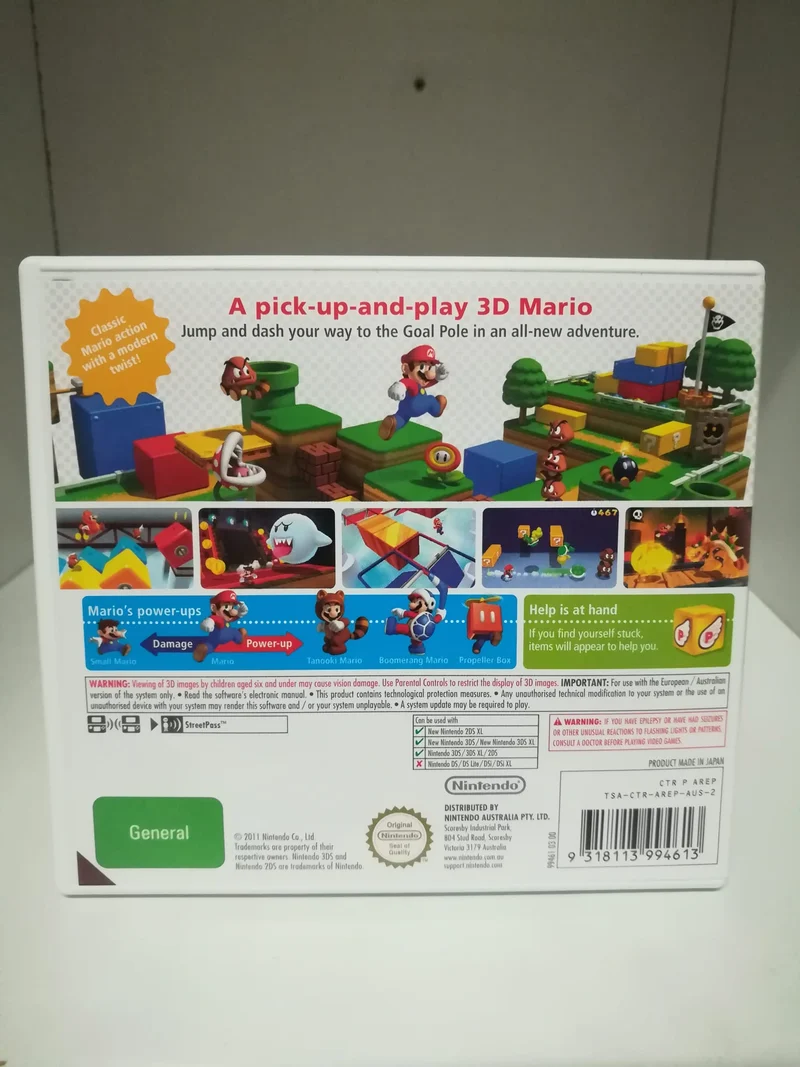 SUPER MARIO 3D LAND NINTENDO 3DS O 2DS
