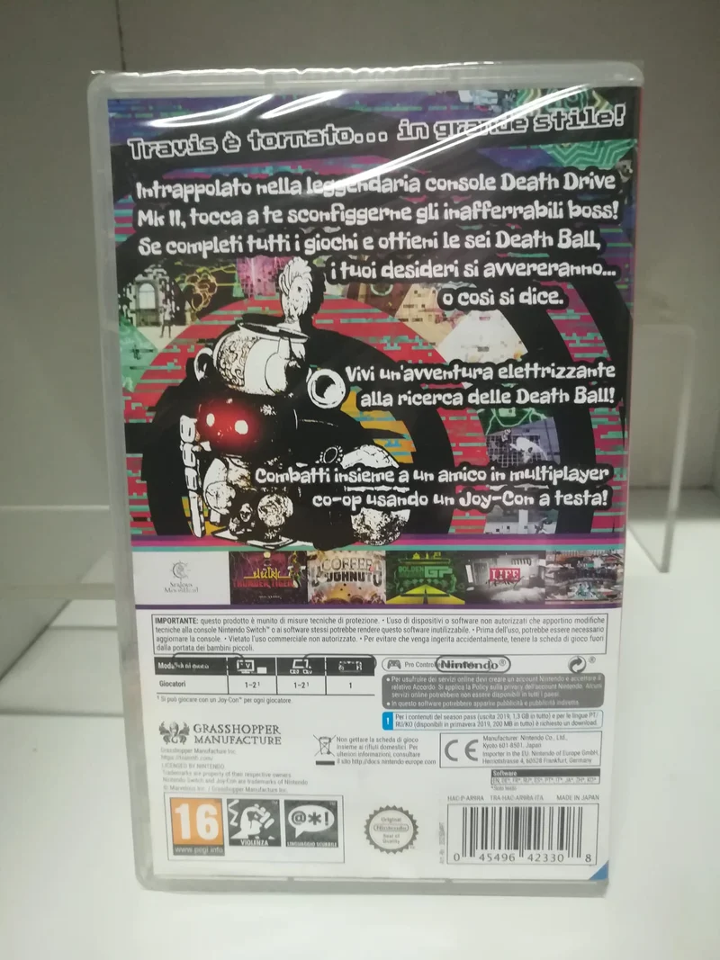 TRAVIS STRIKES AGAIN NO MORE HEROES NINTENDO SWITCH (versione italiana)