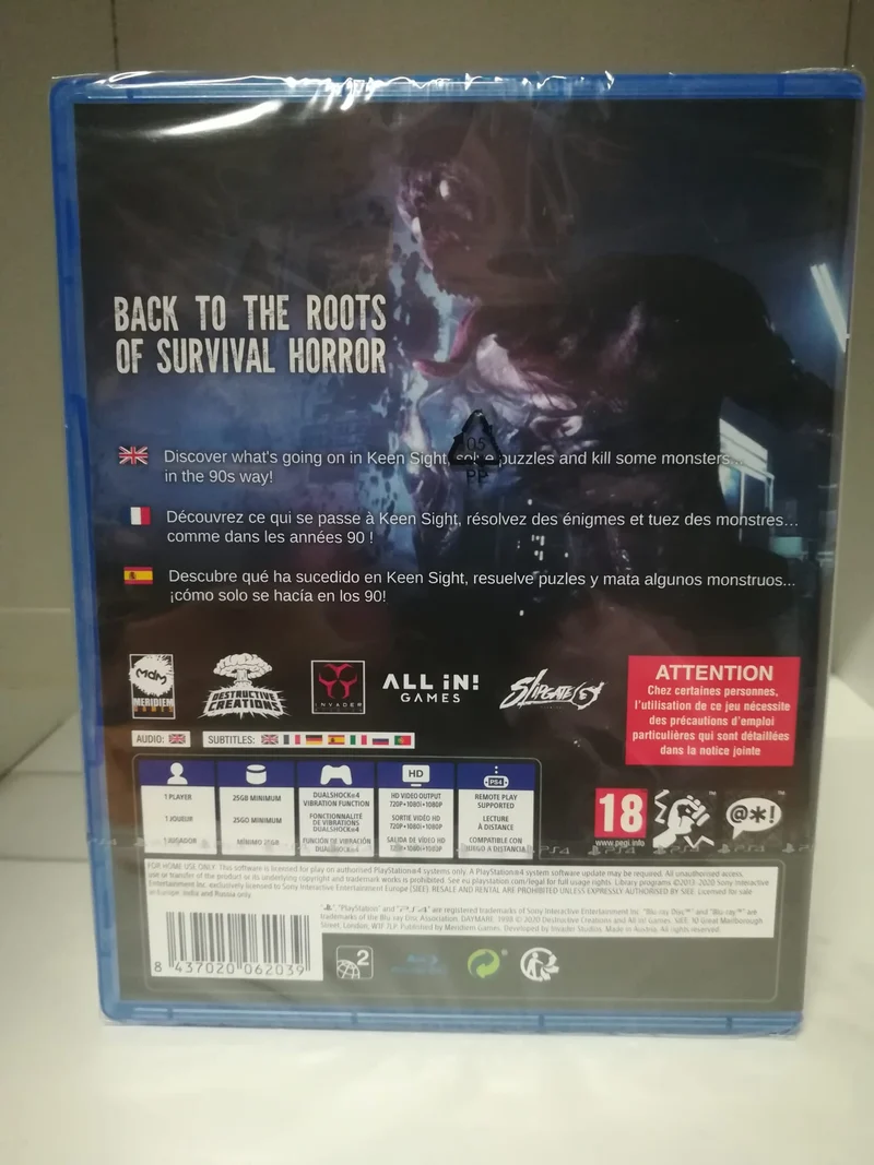 DAYMARE 1998 PS4 (versione europea)