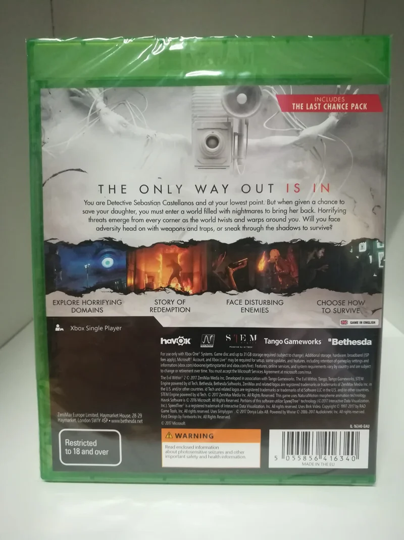 THE EVIL WITHIN 2 XBOX ONE (versione au)
