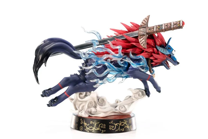 Okami FIGURE Oki (Wolf Form) 21 cm - FIRST 4 FIGURES -