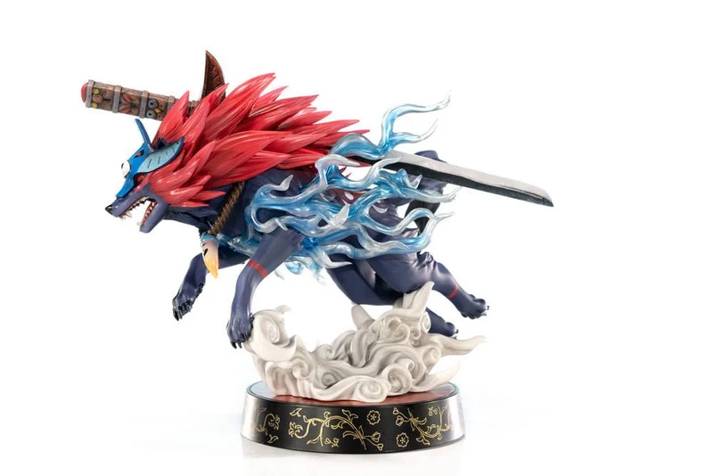 Okami FIGURE Oki (Wolf Form) 21 cm - FIRST 4 FIGURES -