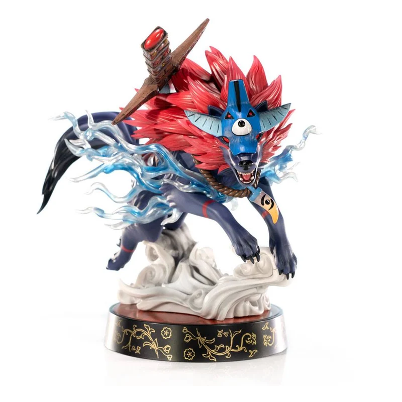 Okami FIGURE Oki (Wolf Form) 21 cm - FIRST 4 FIGURES -