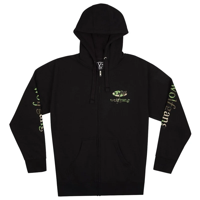 EVH Wolfgang (Black & Camo) Hoodie Medium