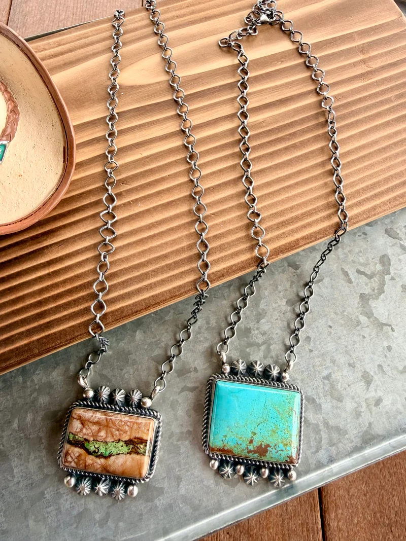 XL Navajo Made Bar Necklaces