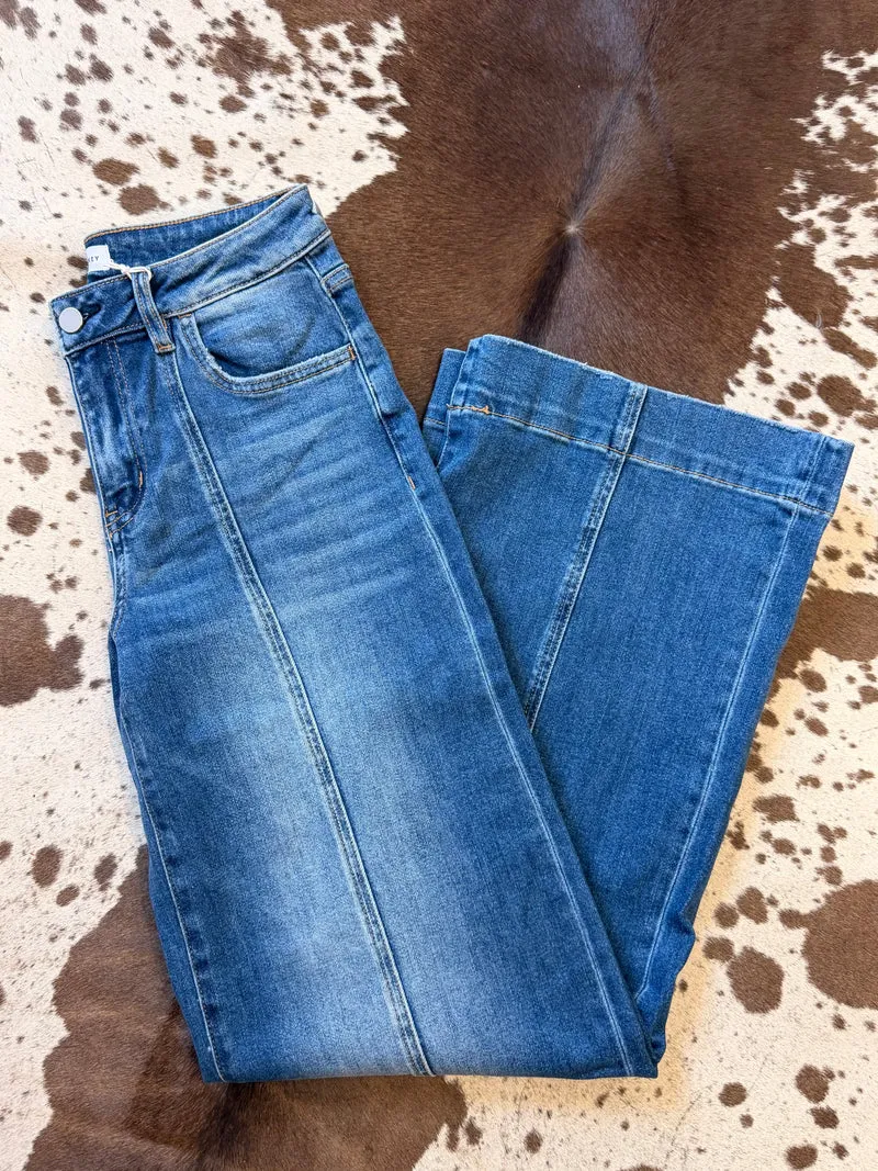 Flying Monkey Front Seam Jeans