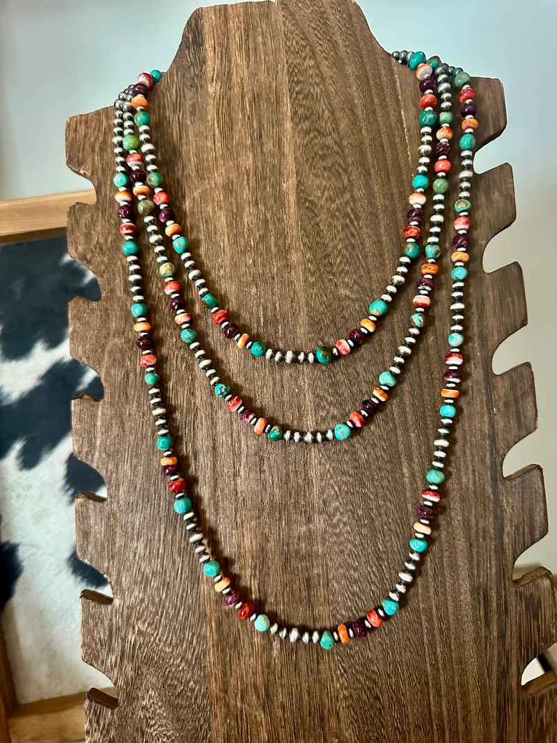 Confetti Sterling Pearl Necklaces